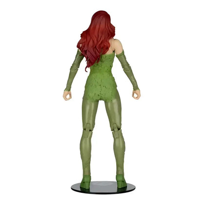 Poison ivy dc classic 62 7-inch scale action figure with long red hair and detailed green textured pvc bodysuit by mcfarlane