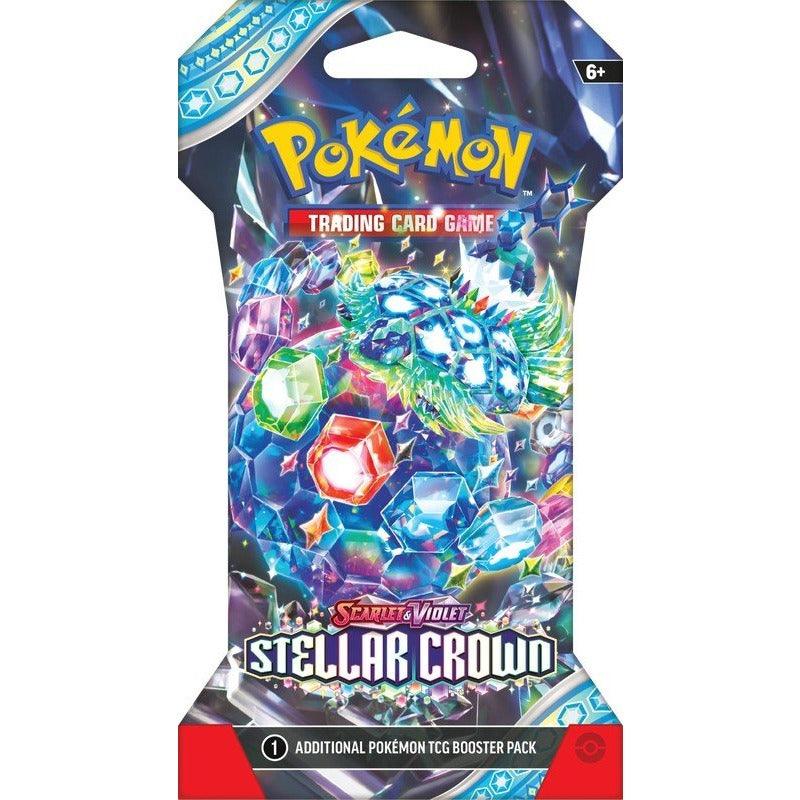Pokemon Scarlet and Violet 7 Stellar Crown Sleeved Booster - Alchemist Cards & Games