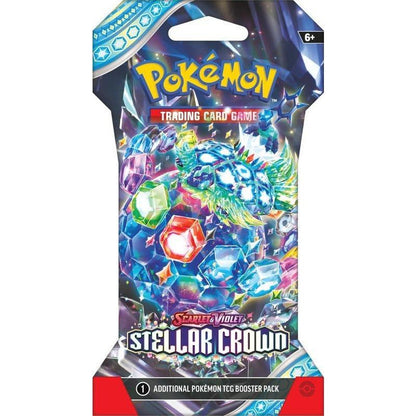 Pokemon Scarlet and Violet 7 Stellar Crown Sleeved Booster - Alchemist Cards & Games