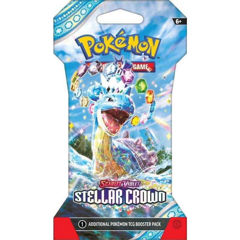 Pokemon Scarlet and Violet 7 Stellar Crown Sleeved Booster - Alchemist Cards & Games