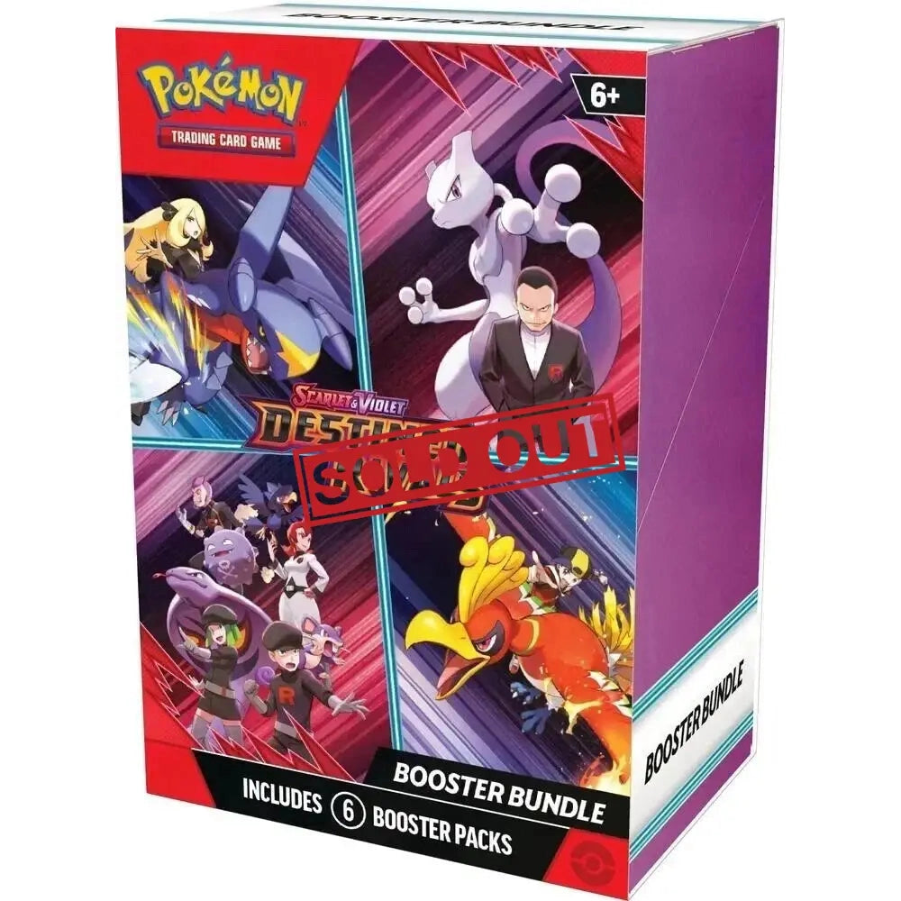Pokémon TCG Destined Rivals booster bundle.