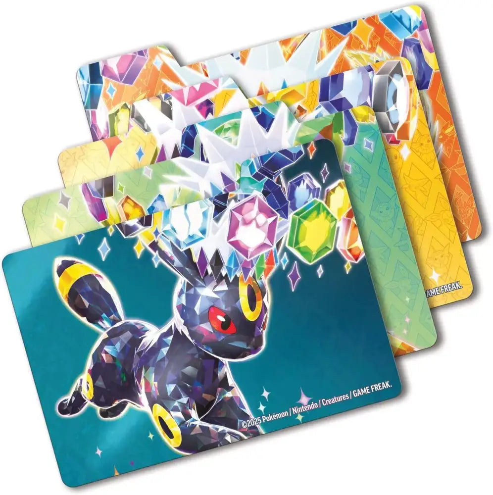 Pokémon card sleeves.
