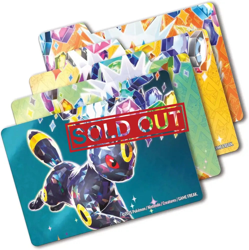 Pokémon card sleeves.