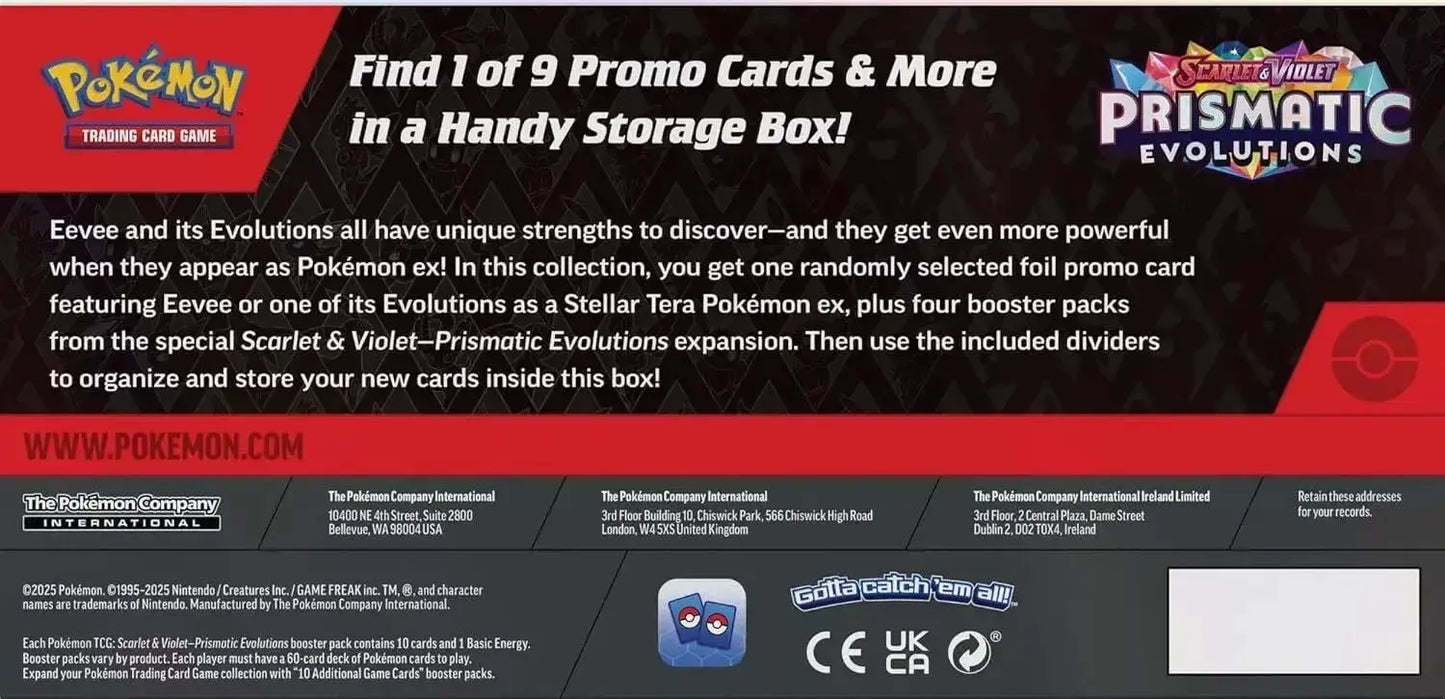 Pokémon trading card game product.