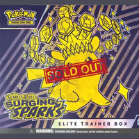 Pokémon Scarlet & Violet Surging Sparks Elite Trainer Box.