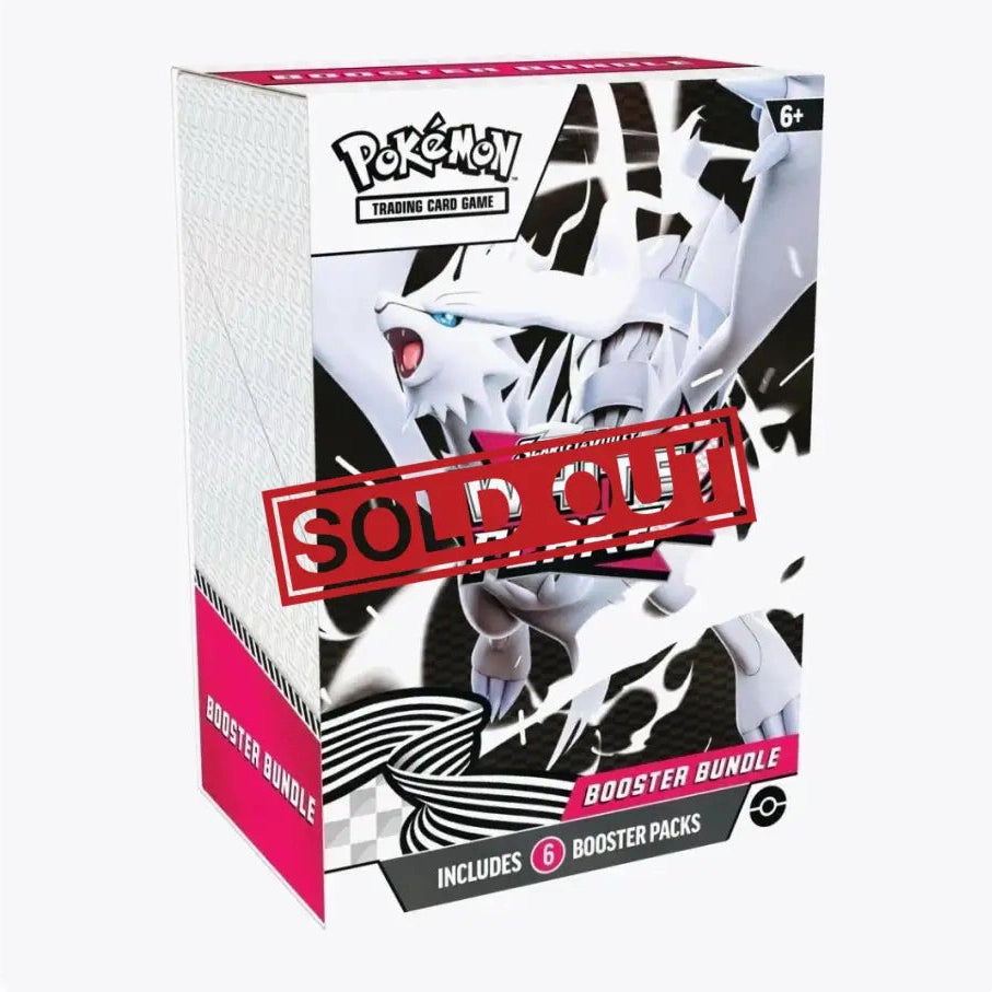 A Pokémon Trading Card Game Scarlet & Violet White Flare Booster Bundle with 6 booster packs.