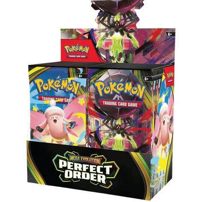 Pokémon Trading Card Game: Mega Evolution Perfect Order Booster Display