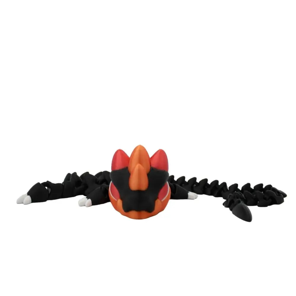 Articulated dragon toy.