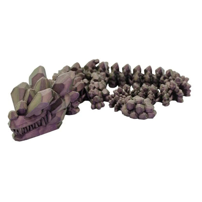 Crystal dragon figurine.