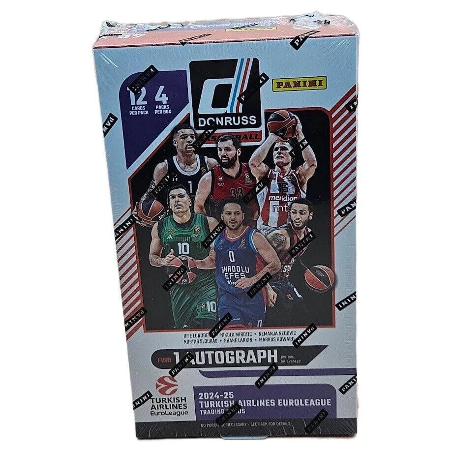 2024-25 Panini Donruss Euroleague Basketball Sealed Hobby Box