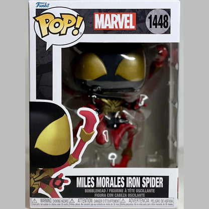 Funko Pop! Marvel Miles Morales Iron Spider #1448 Vinyl Figure