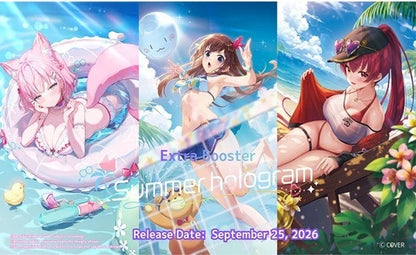 Hololive: Summer hologram: Booster Display