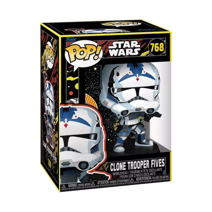 Funko Pop! Star Wars: Clone Wars Clone Trooper Fives 768 - Alchemist Cards & Games