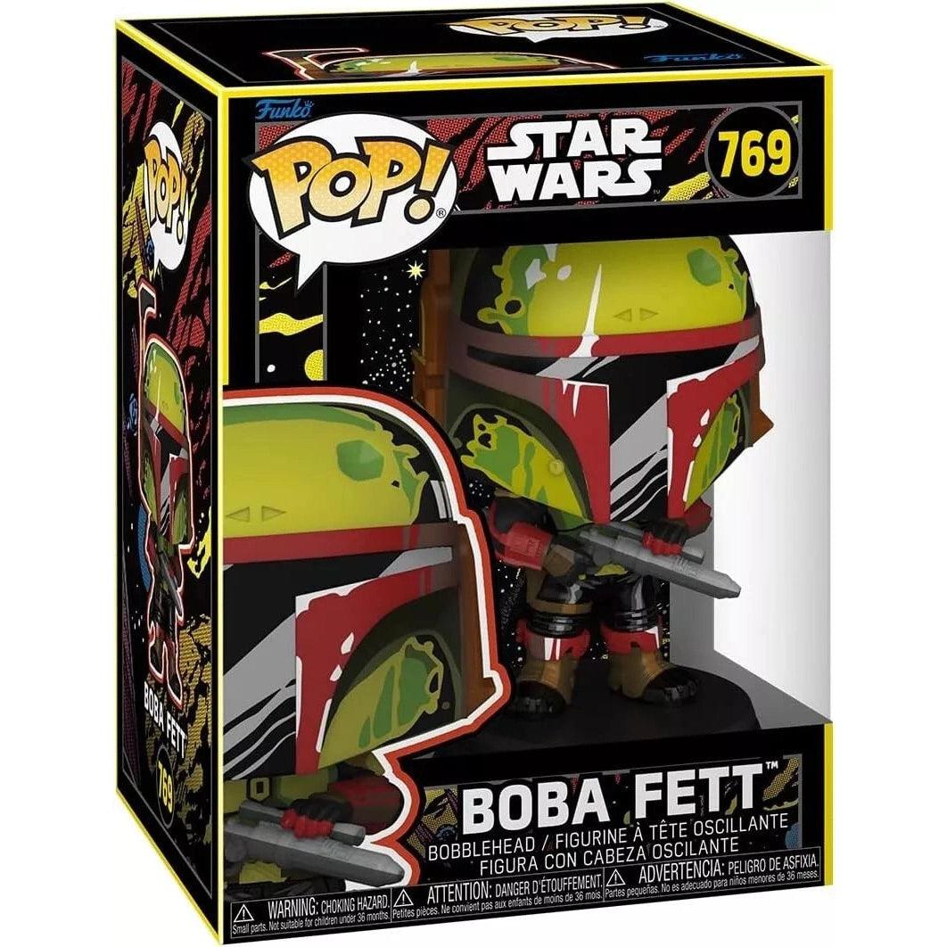 Funko Pop! Star Wars: The Book of Boba Fett (Retro) Vinyl Figure #769 - Alchemist Cards & Games