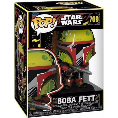 Funko Pop! Star Wars: The Book of Boba Fett (Retro) Vinyl Figure #769 - Alchemist Cards & Games