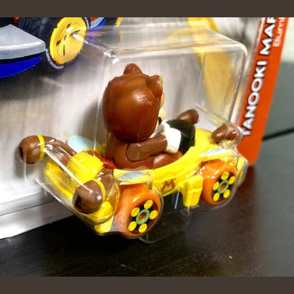 Hot Wheels Mario Kart 1:64 Mario Kart Tanooki Mario