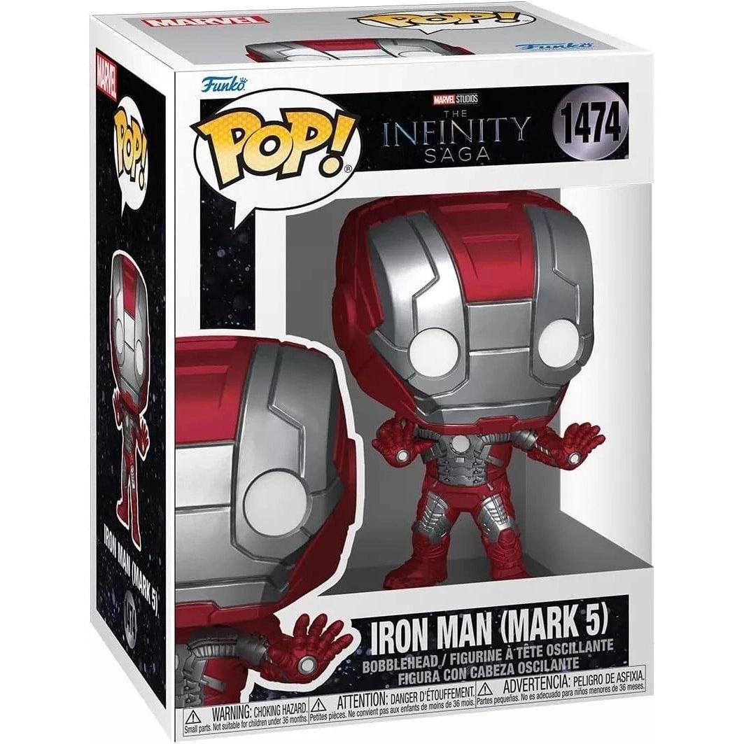 Funko Pop! Marvel Infinity Saga Iron Man Mark 5 V Figure #1474 - Alchemist Cards & Games