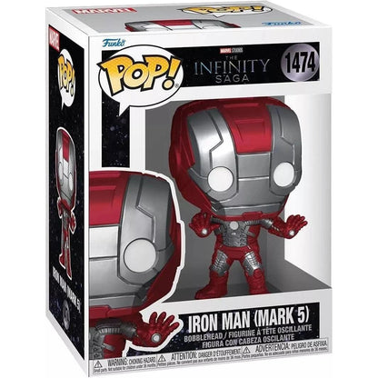 Funko Pop! Marvel Infinity Saga Iron Man Mark 5 V Figure #1474 - Alchemist Cards & Games