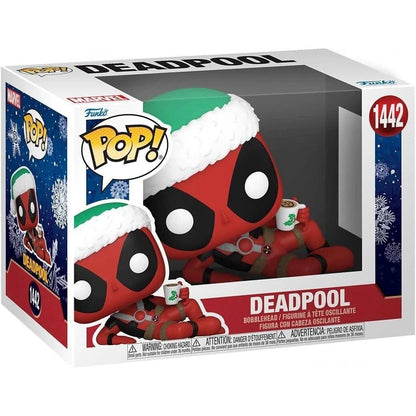 Funko POP! Marvel: Holiday – Deadpool Vinyl Figure #1442