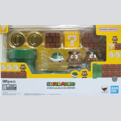 Tamashii Nations S.H.Figuarts The Super Mario Brothers Action Figure Playset
