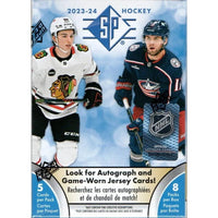 2023-24 Upper Deck NHL SP Hockey Trading Card Blaster Box