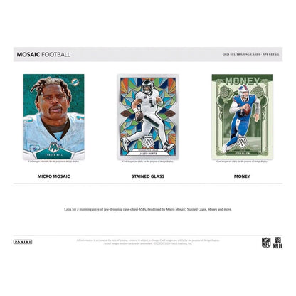 2024 NFL Mosaic Football Trading Cards Blaster Box
