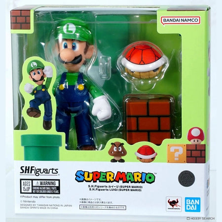 Super Luigi Bros. Mario S.H.Figuarts Action Figure