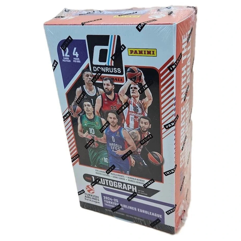 2024-25 Panini Donruss Euroleague Basketball Sealed Hobby Box