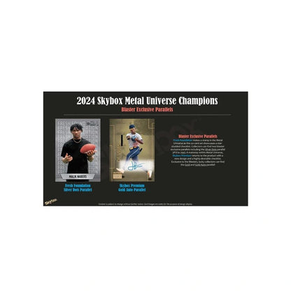 2024 Upper Deck Skybox Metal Universe Champions Trading Card Blaster Box