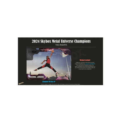 2024 Upper Deck Skybox Metal Universe Champions Trading Card Blaster Box
