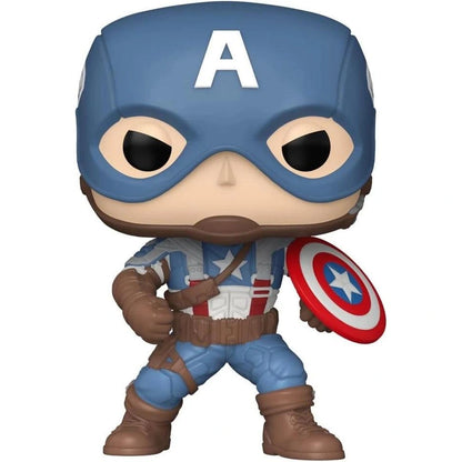 Funko Pop! Marvel: Infinity Saga Captain America #1476 - Alchemist Cards & Games