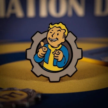 Fallout Vault Boy - Limited Edition Pin Badge - Charisma Boy
