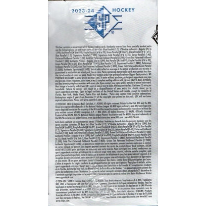 2023-24 Upper Deck NHL SP Hockey Trading Card Blaster Box
