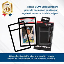BCW PSA Slab Bumpers Black - 6 Pack - Protect PSA Pokemon, Sports, & More