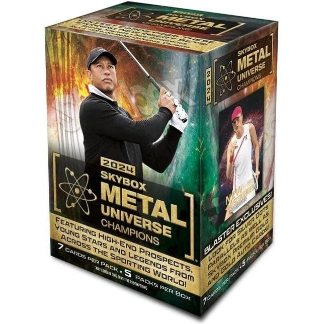 2024 Upper Deck Skybox Metal Universe Champions Trading Card Blaster Box