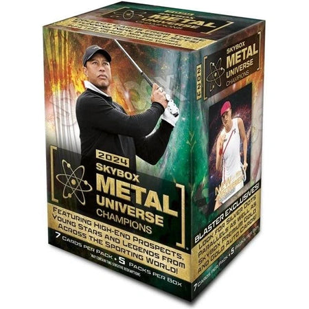 2024 Upper Deck Skybox Metal Universe Champions Trading Card Blaster Box