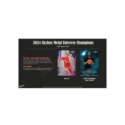 2024 Upper Deck Skybox Metal Universe Champions Trading Card Blaster Box