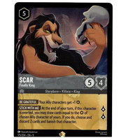 Scar – Finally King 175/204 – Legendary – Disney Lorcana Fabled