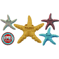 Colorful starfish toys.