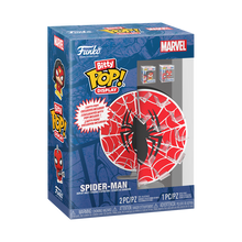Funko Bitty Pop! Spider-Man Web Display Bundle with two exclusive Bitty Pop figures.