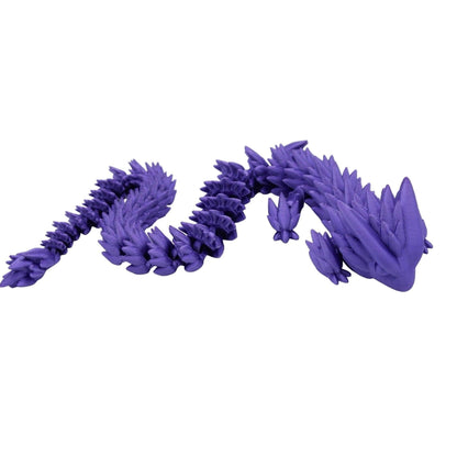 Spiky Dragon Fidget Toy - 3D Printed Articulated Dragon - Alchemist Cards & Games