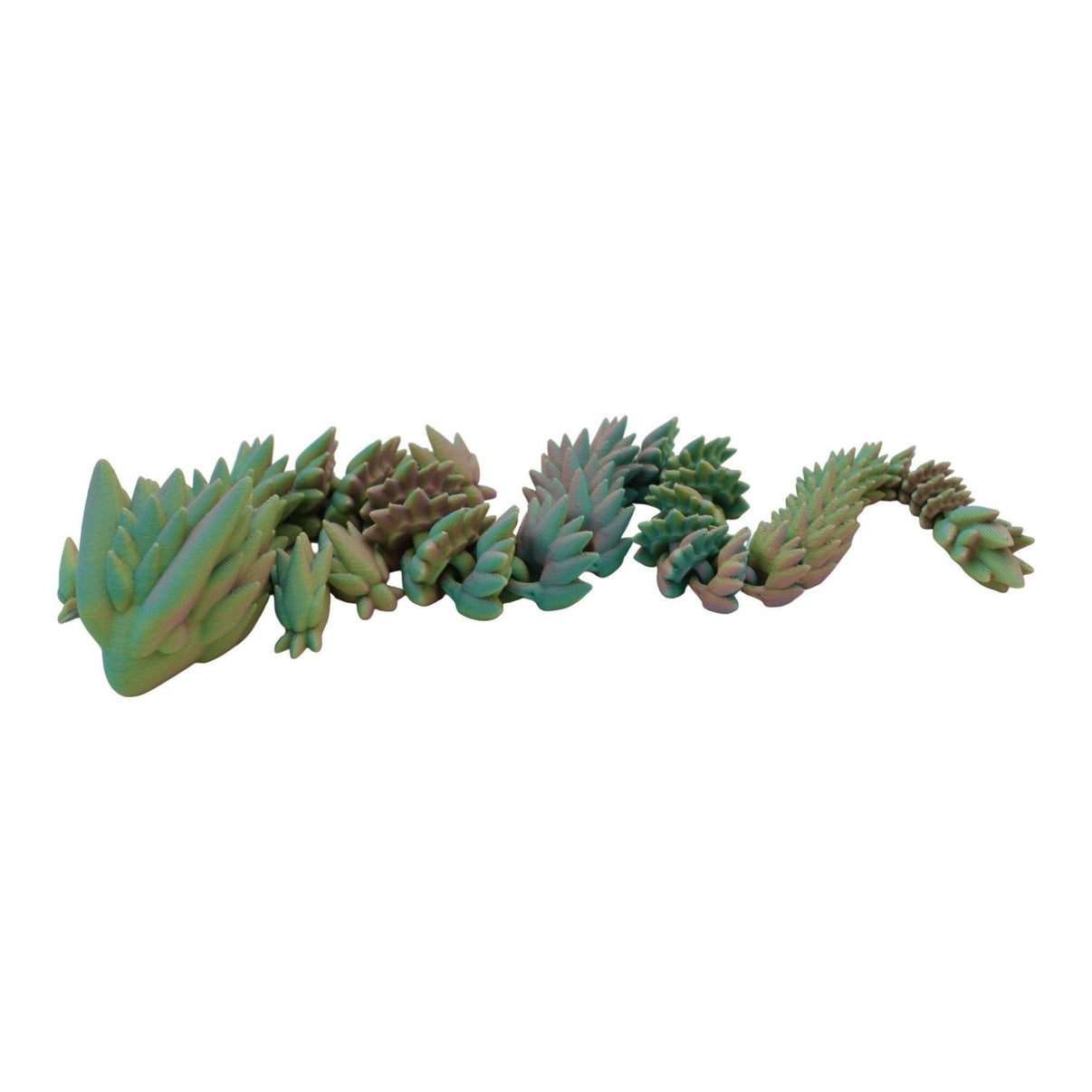 Spiky Dragon Fidget Toy - 3D Printed Articulated Dragon - Alchemist Cards & Games