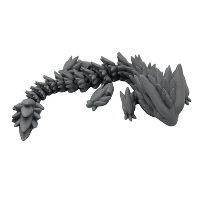 Spiky Dragon Fidget Toy - 3D Printed Articulated Dragon - Alchemist Cards & Games