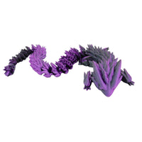 Spiky Dragon Fidget Toy - 3D Printed Articulated Dragon - Alchemist Cards & Games