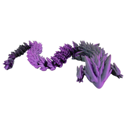 Spiky Dragon Fidget Toy - 3D Printed Articulated Dragon - Alchemist Cards & Games