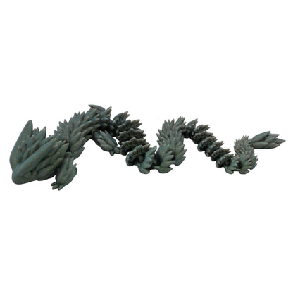 Spiky Dragon Fidget Toy - 3D Printed Articulated Dragon - Alchemist Cards & Games