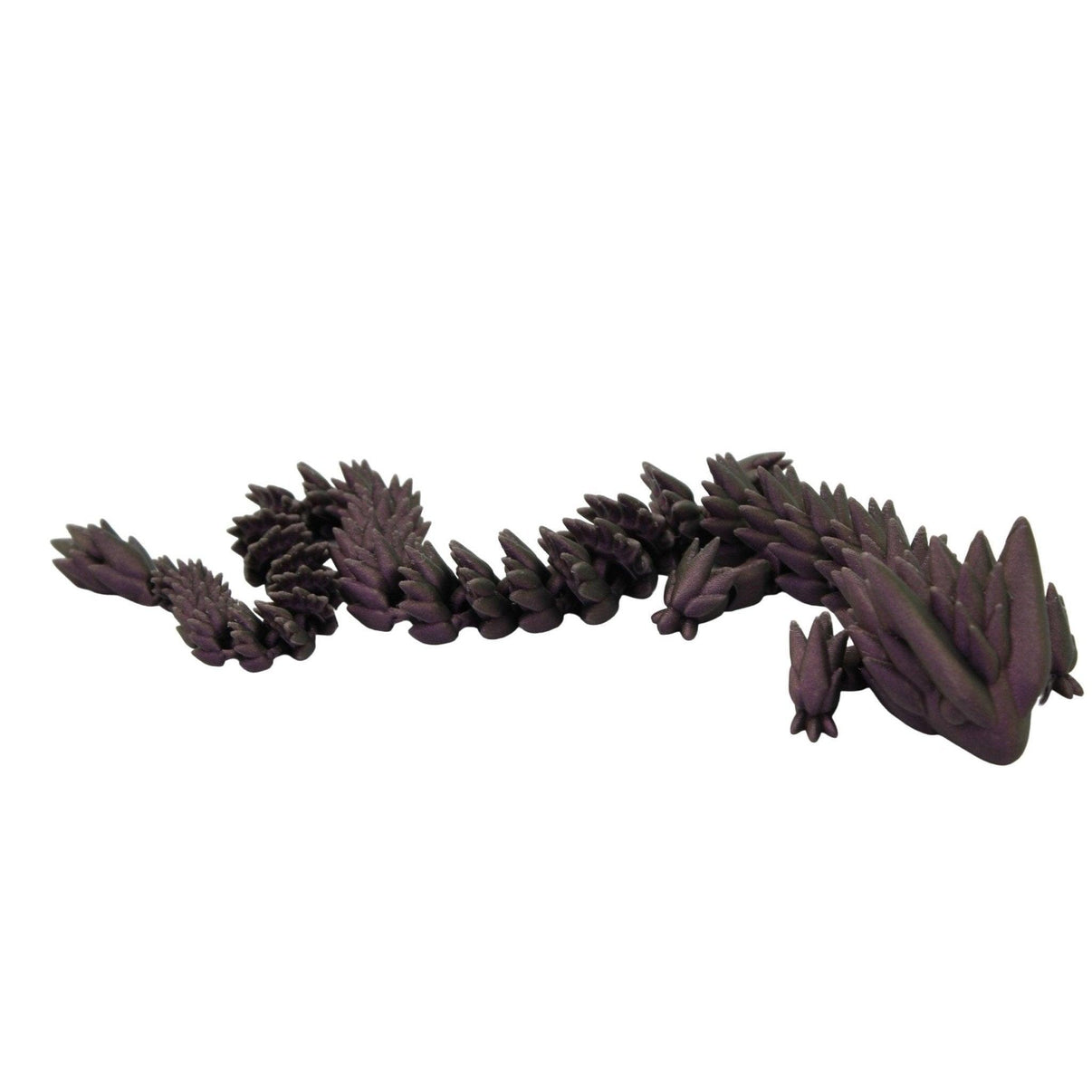 Spiky Dragon Fidget Toy - 3D Printed Articulated Dragon - Alchemist Cards & Games