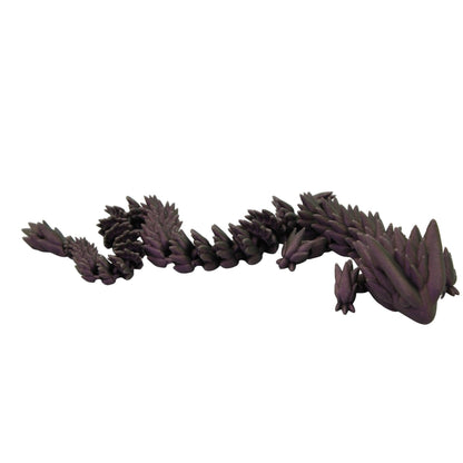 Spiky Dragon Fidget Toy - 3D Printed Articulated Dragon - Alchemist Cards & Games
