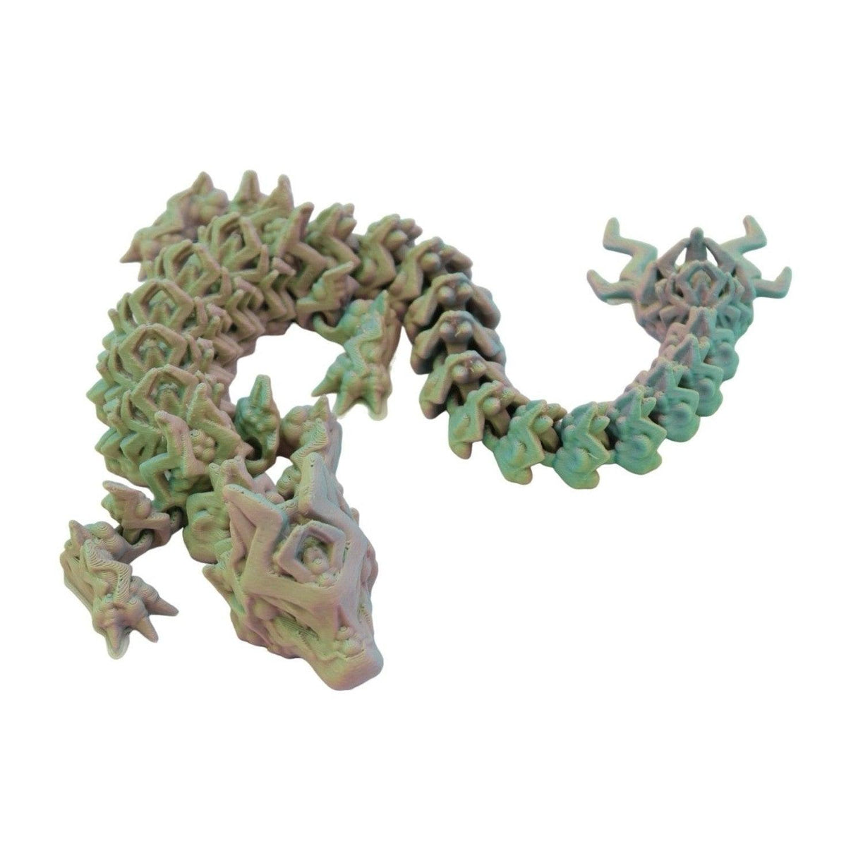Storm Dragon Fidget Toy - 3D Printed Articulated Dragon - Alchemist Cards & Games