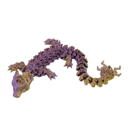 Storm Dragon Fidget Toy - 3D Printed Articulated Dragon - Alchemist Cards & Games
